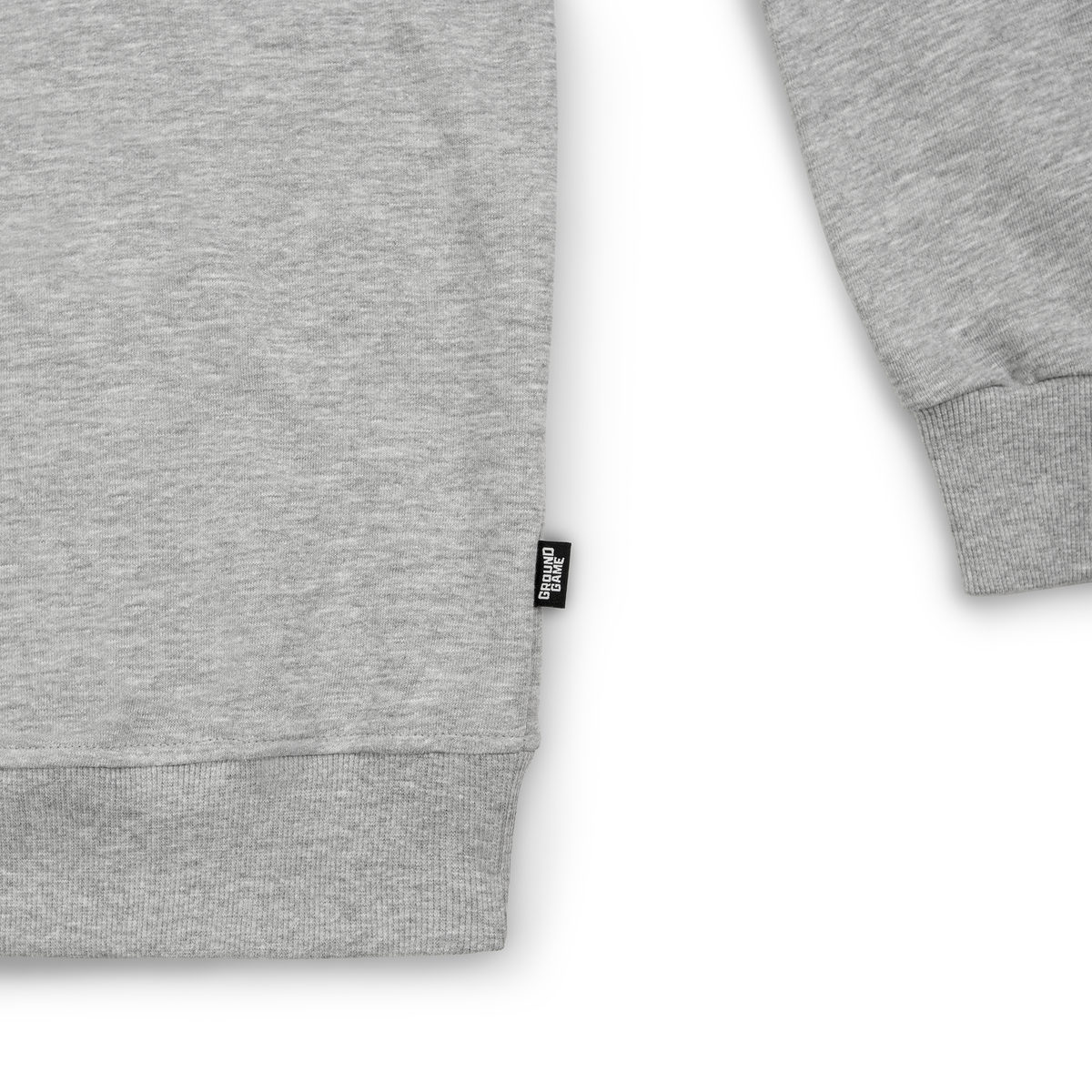 Hanorac Crewneck Essential (Gri melanj)