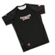 Rashguard Polonia 3.0 cu mânecă scurtă (Negru)