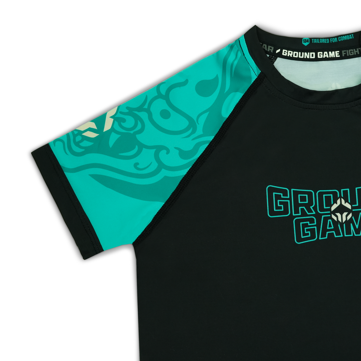 Rashguard pentru copii Fukutsu cu mânecă scurtă