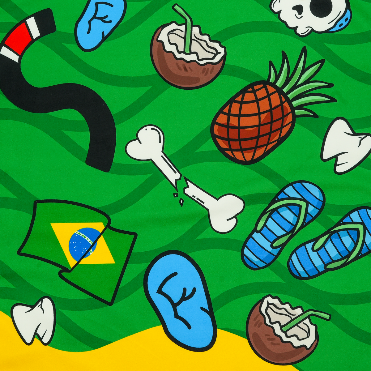 Prosop cu uscare rapidă Copacabana (50x100 cm)