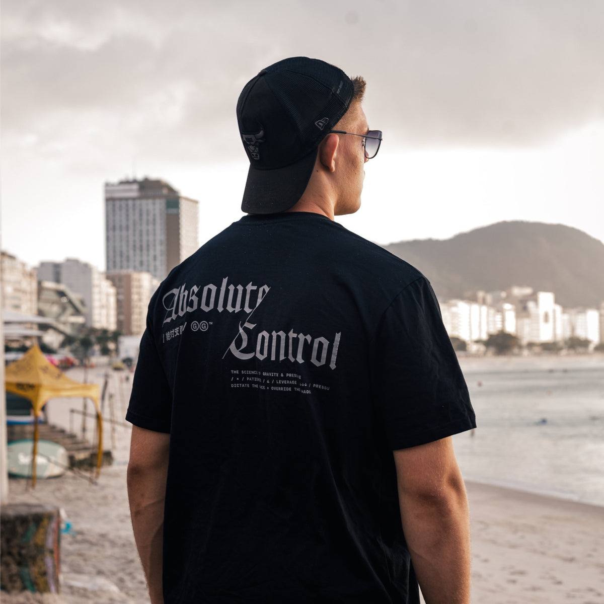 Tricou Absolute Control Oversize (negru)