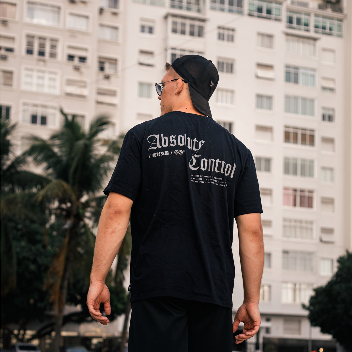 Tricou Absolute Control Oversize (negru)