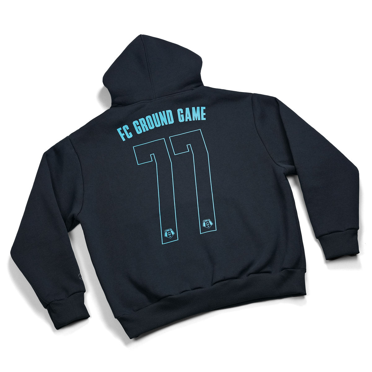 Hanorac oversize cu glugă FC Armbar (Antracit)