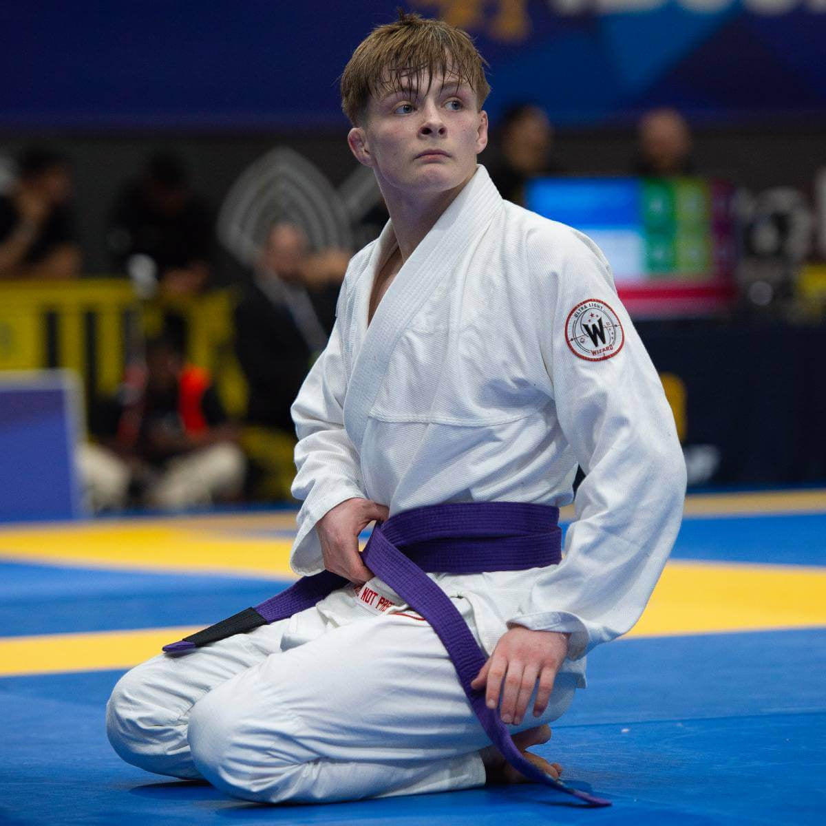 GI BJJ Wizard (alb)