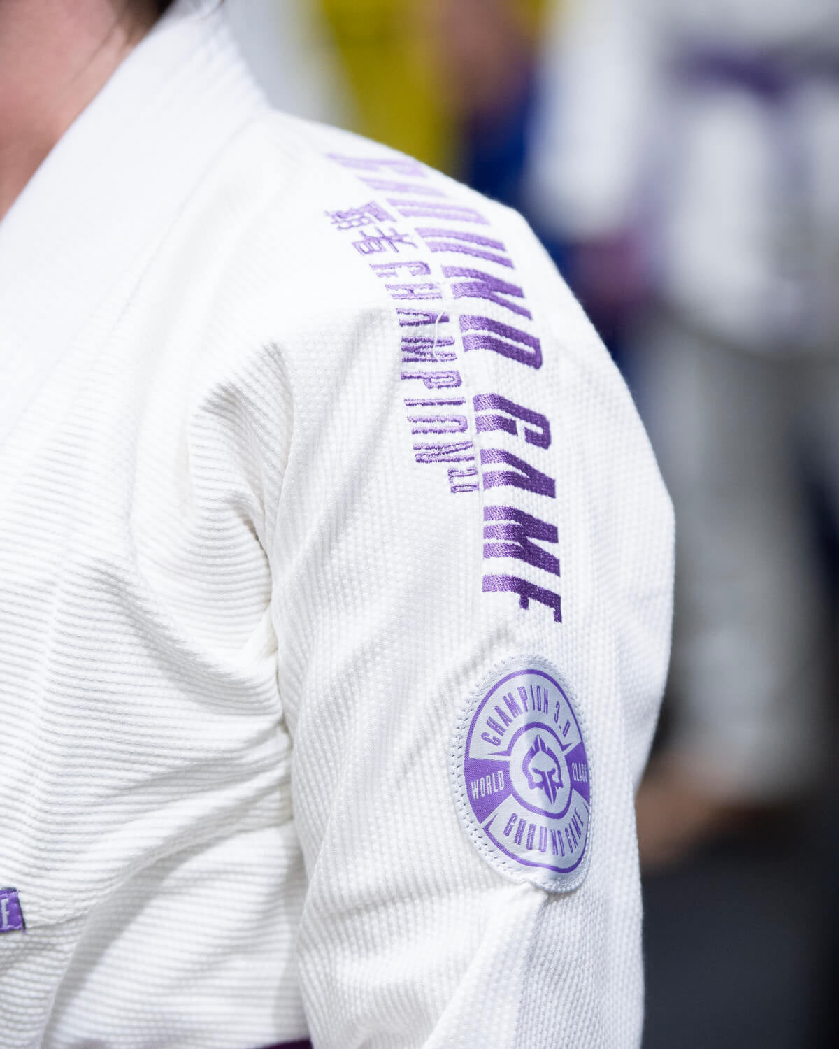 Kimono/GI de damă pentru BJJ Champion 3.0 Lavender (alb) + centură CADOU