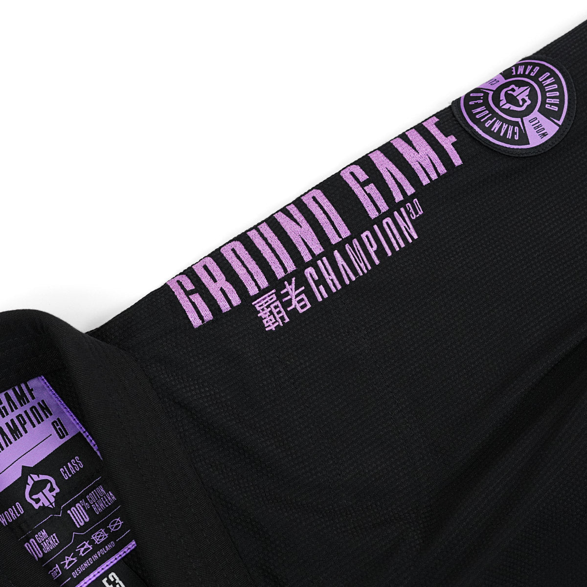 Kimono/GI de damă pentru BJJ Champion 3.0 Lavender (negru) + centură CADOU