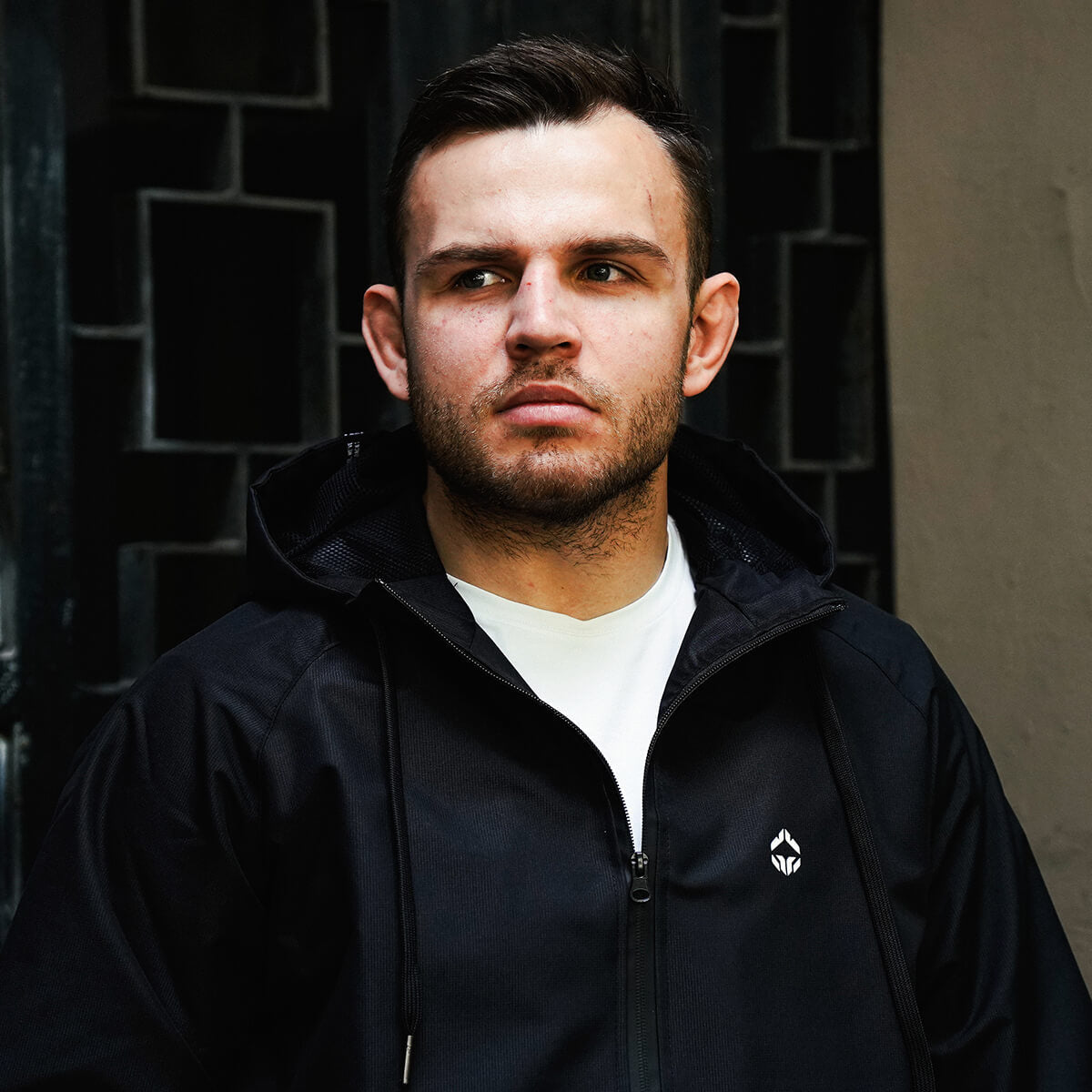 Jachetă windbreaker Minimal 2.0 (neagră)