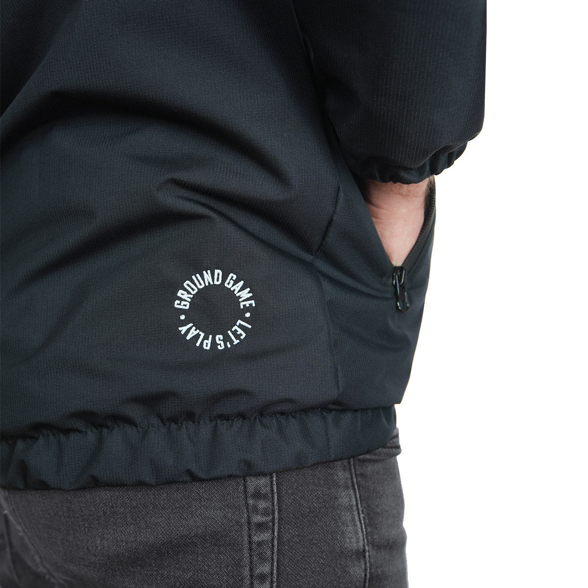 Jachetă windbreaker Minimal 2.0 (neagră)