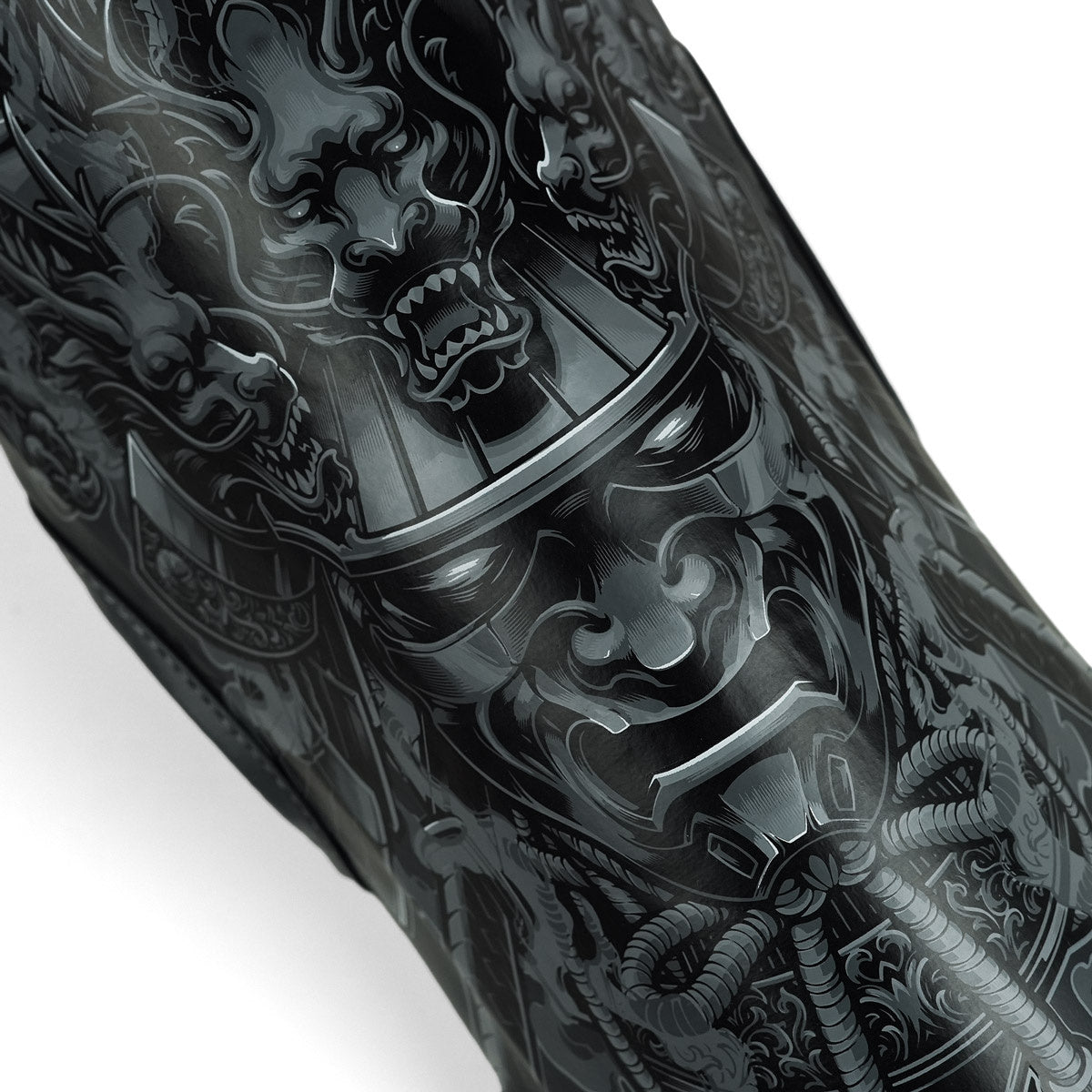 Protecții ușoare pentru tibie pentru copii Samurai Shadow