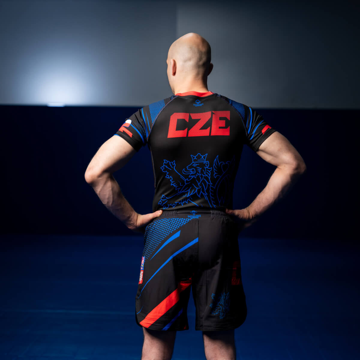 Pantaloni scurți MMA ușori Cehia (negri)