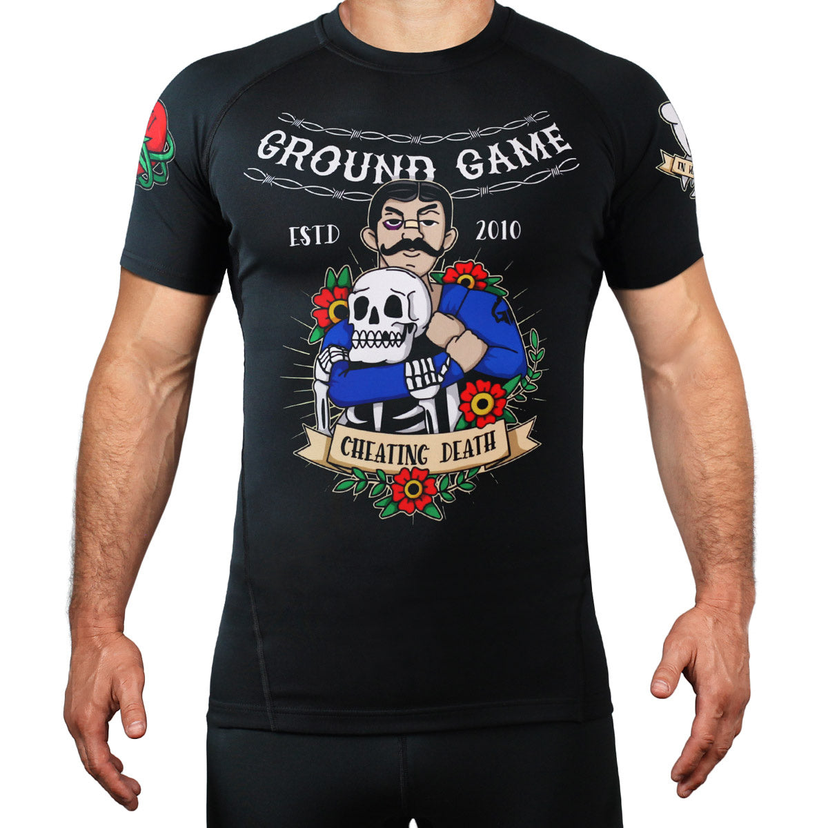 Rashguard Oldschool, mânecă scurtă