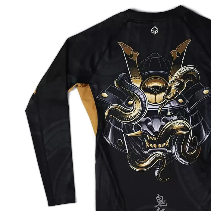 Rashguard Oni Samurai cu mânecă lungă