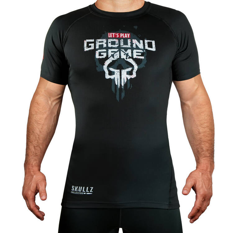 Rashguard Skullz, mânecă scurtă