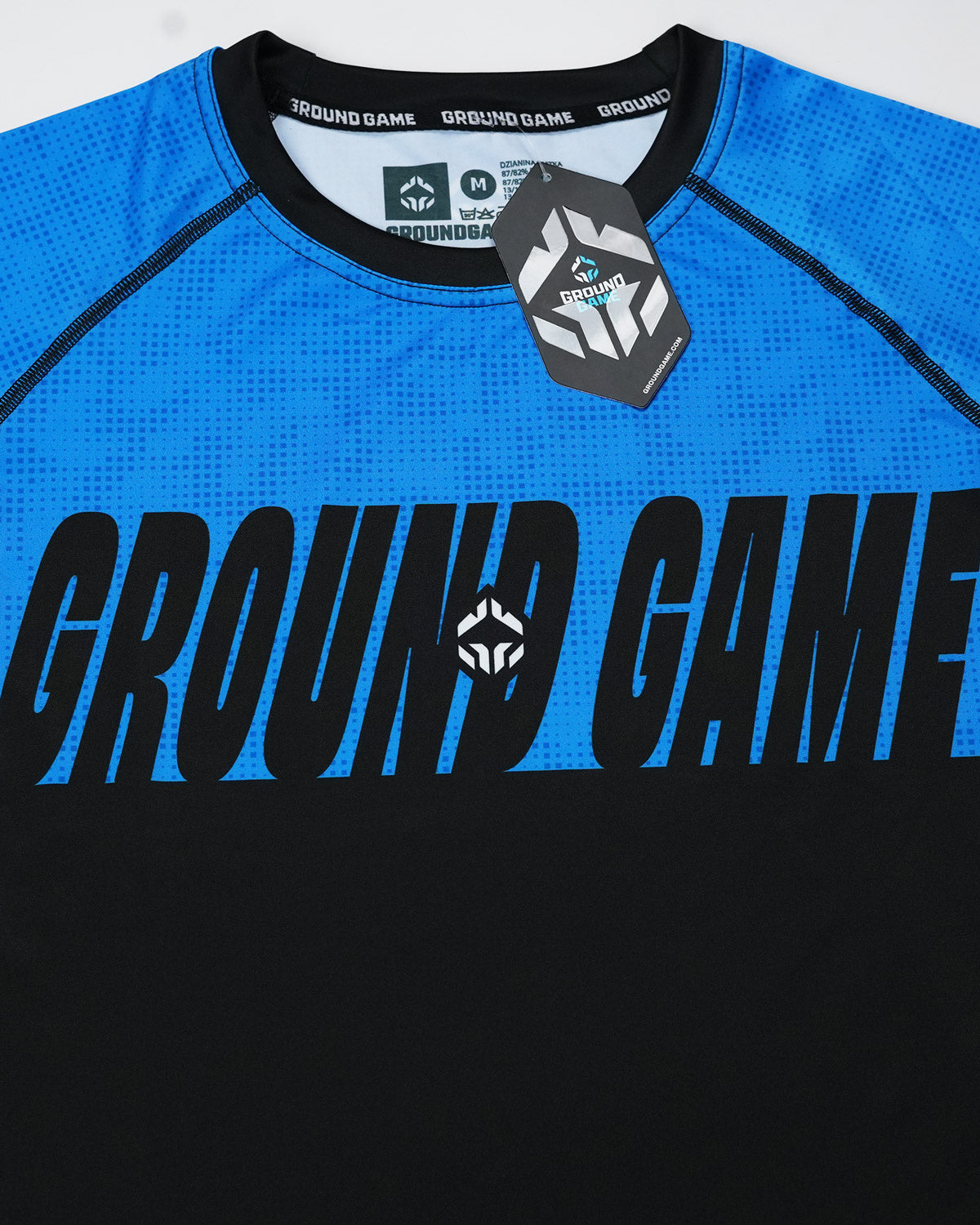 Rashguard de BJJ pentru competiții 2.0 IBJJF (Albastru)