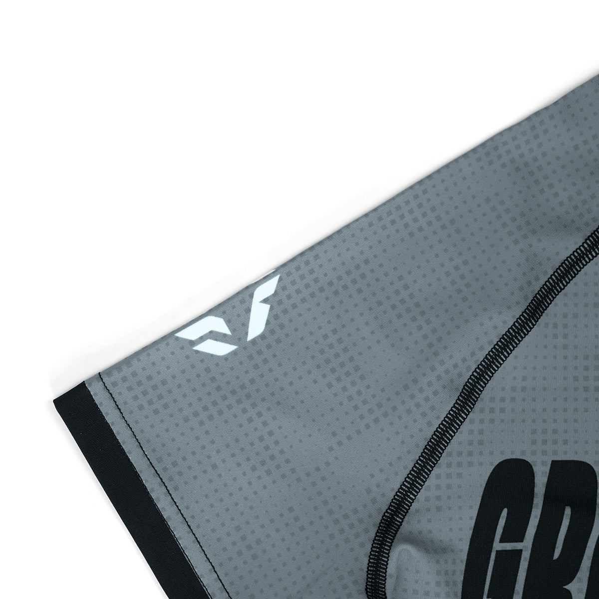 Rashguard pentru copii IBJJF Kids cu mânecă scurtă (gri)