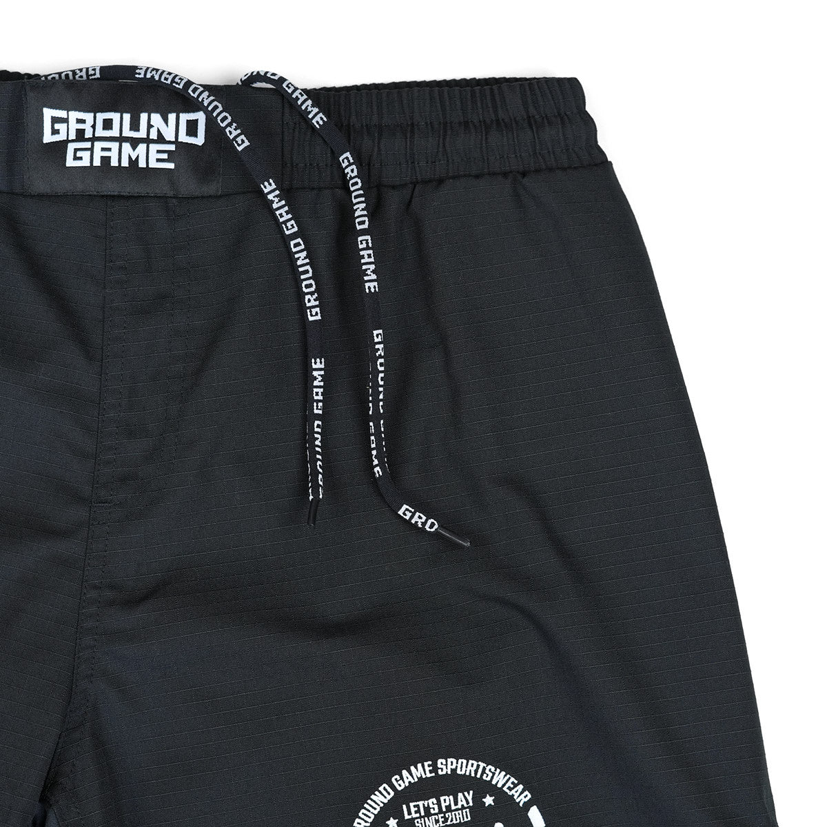 Pantaloni scurți MMA Jiu Jitsu din ripstop (Negri)