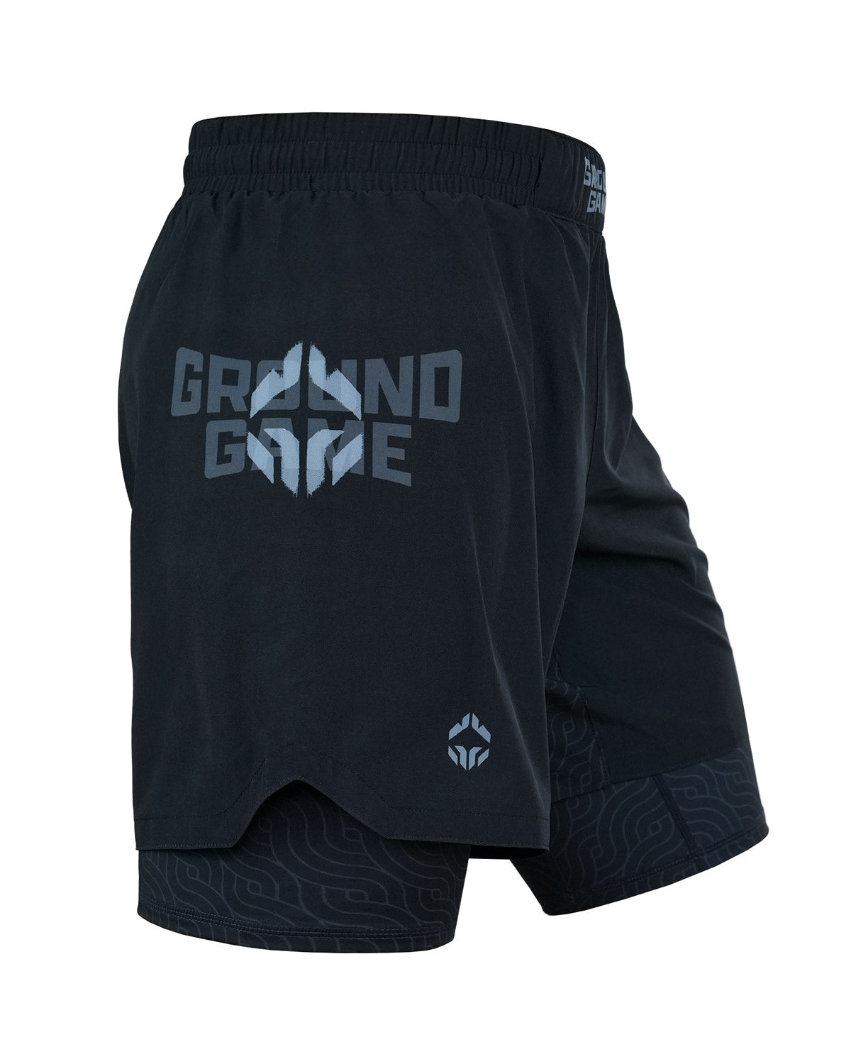 Pantaloni scurți de antrenament 2 în 1 Samurai Shadow