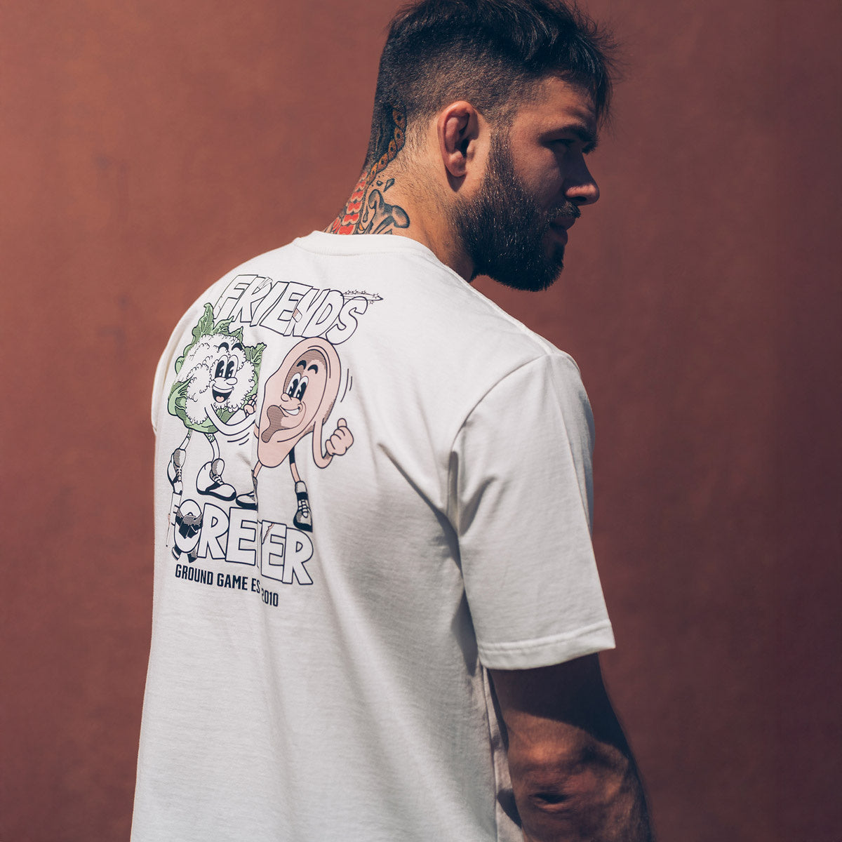 Tricou Friends Forever Oversize (Bej)