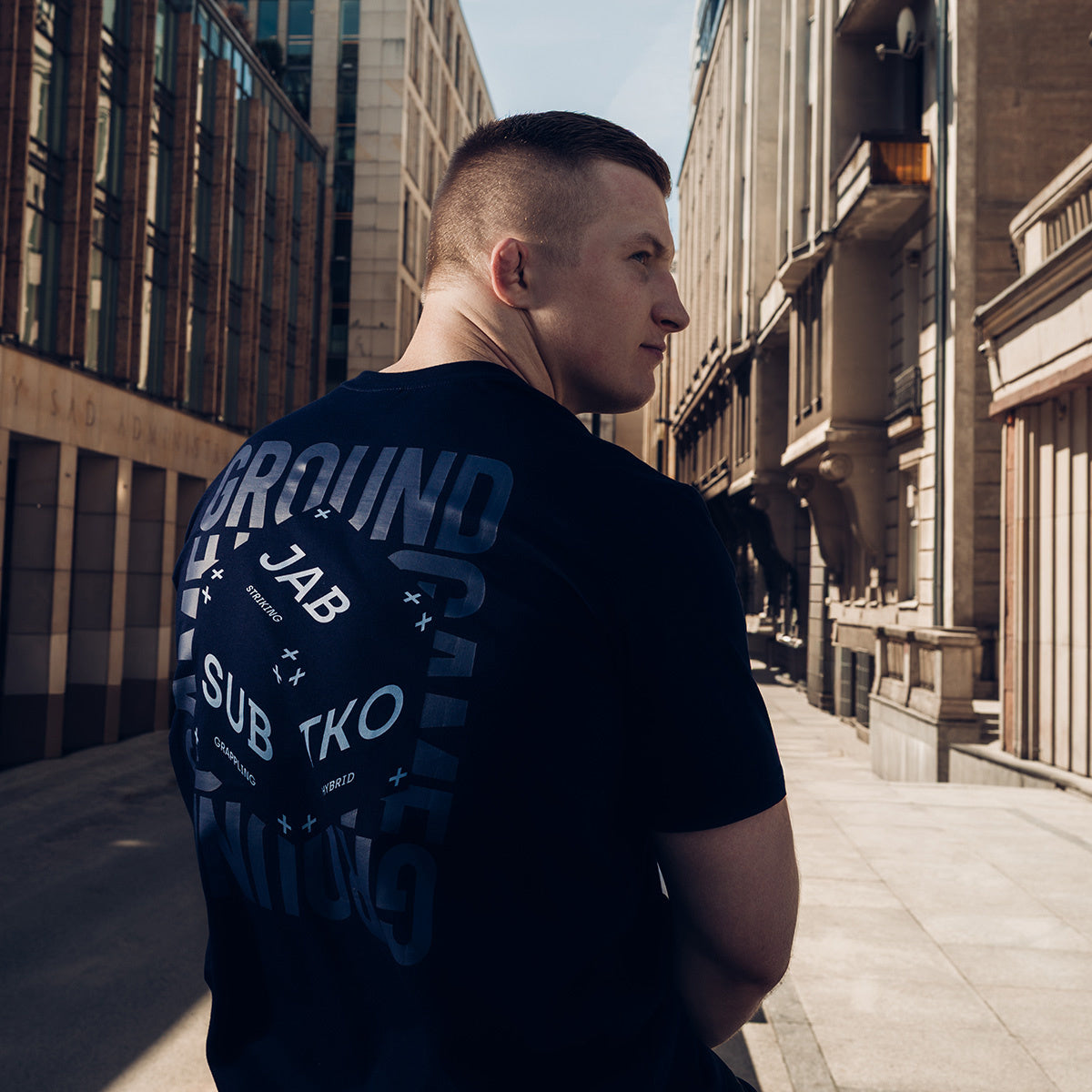 Tricou Game Theory Oversize (Bleumarin)
