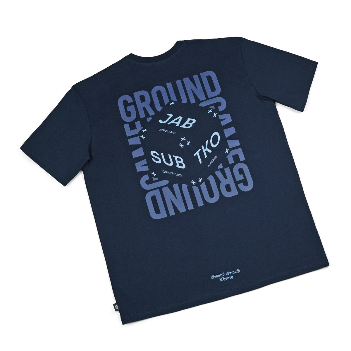 Tricou Game Theory Oversize (Bleumarin)