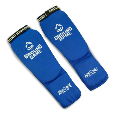 Protecții elastice pentru tibie Classic (Albastre)