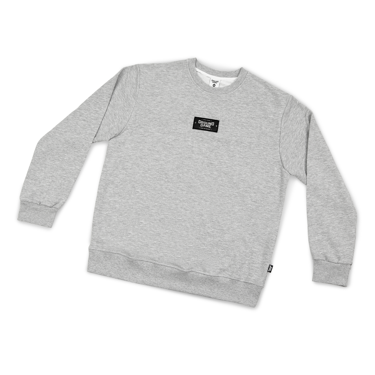 Hanorac Crewneck Essential (Gri melanj)