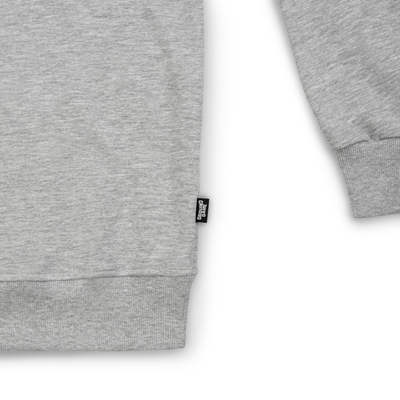 Hanorac Crewneck Essential (Gri melanj)