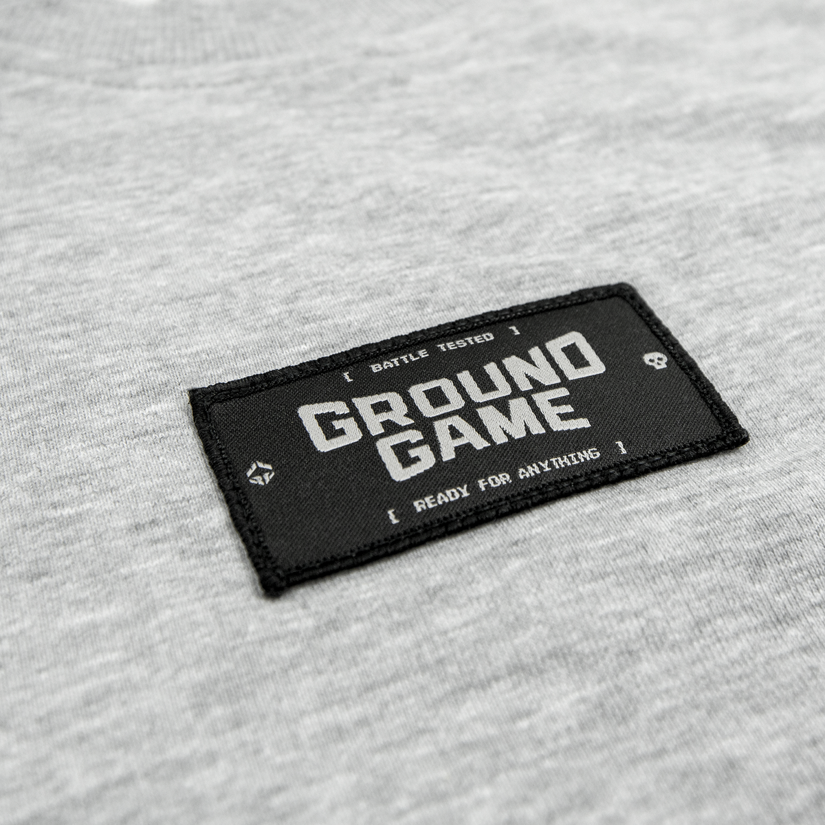 Hanorac Crewneck Essential (Gri melanj)