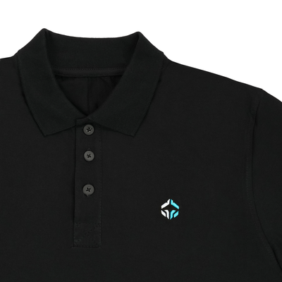 Tricou polo Minimal (negru)