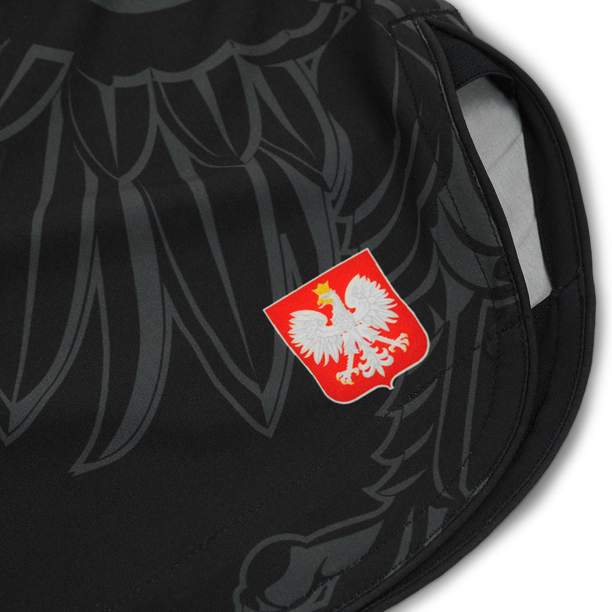 Pantaloni scurți ușori MMA Polonia 3.0 (Negru)