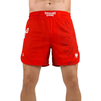 Pantaloni scurți ușori MMA Polonia 3.0 (Roșu)