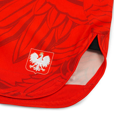 Pantaloni scurți ușori MMA Polonia 3.0 (Roșu)