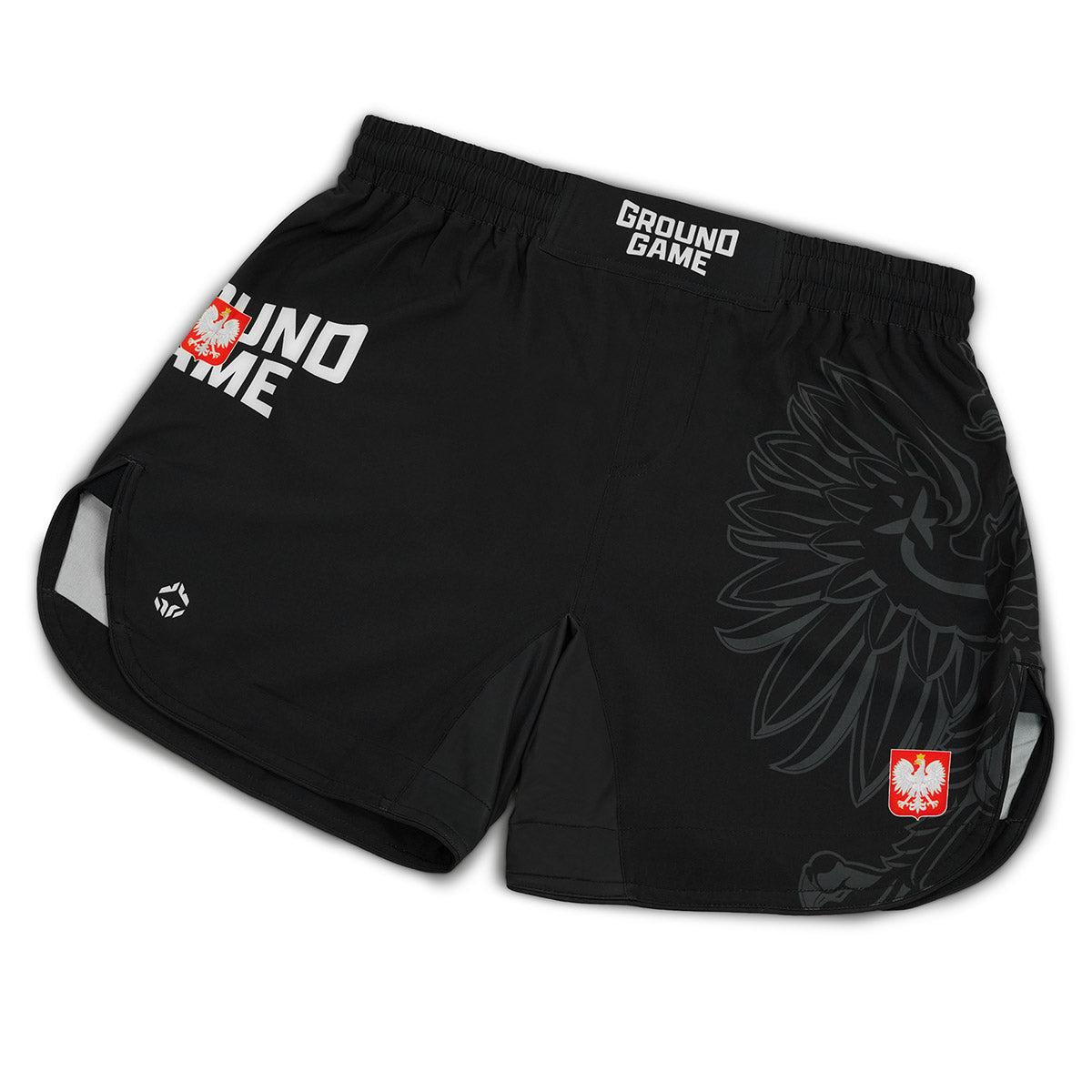 Pantaloni scurți ușori MMA Polonia 3.0 (Negru)