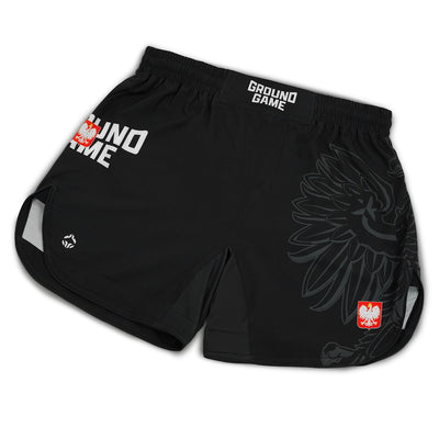 Pantaloni scurți ușori MMA Polonia 3.0 (Negru)