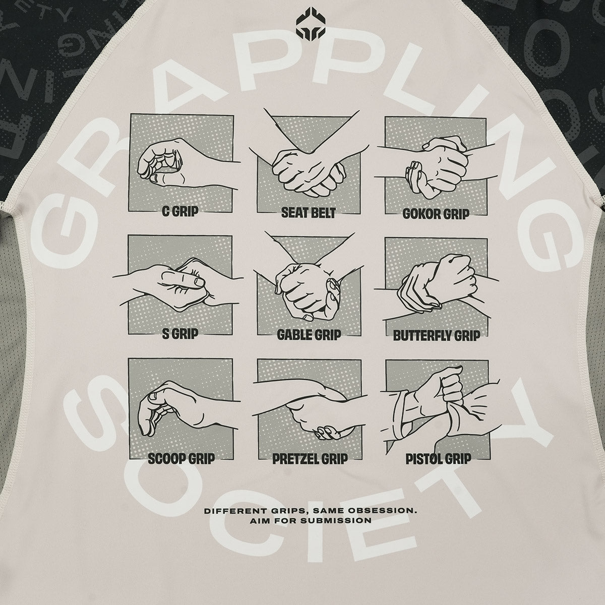 Rashguard Grappling Society cu mânecă scurtă