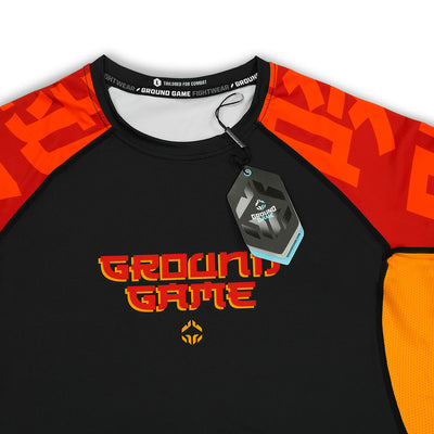 Rashguard Ramen Cat cu mânecă scurtă