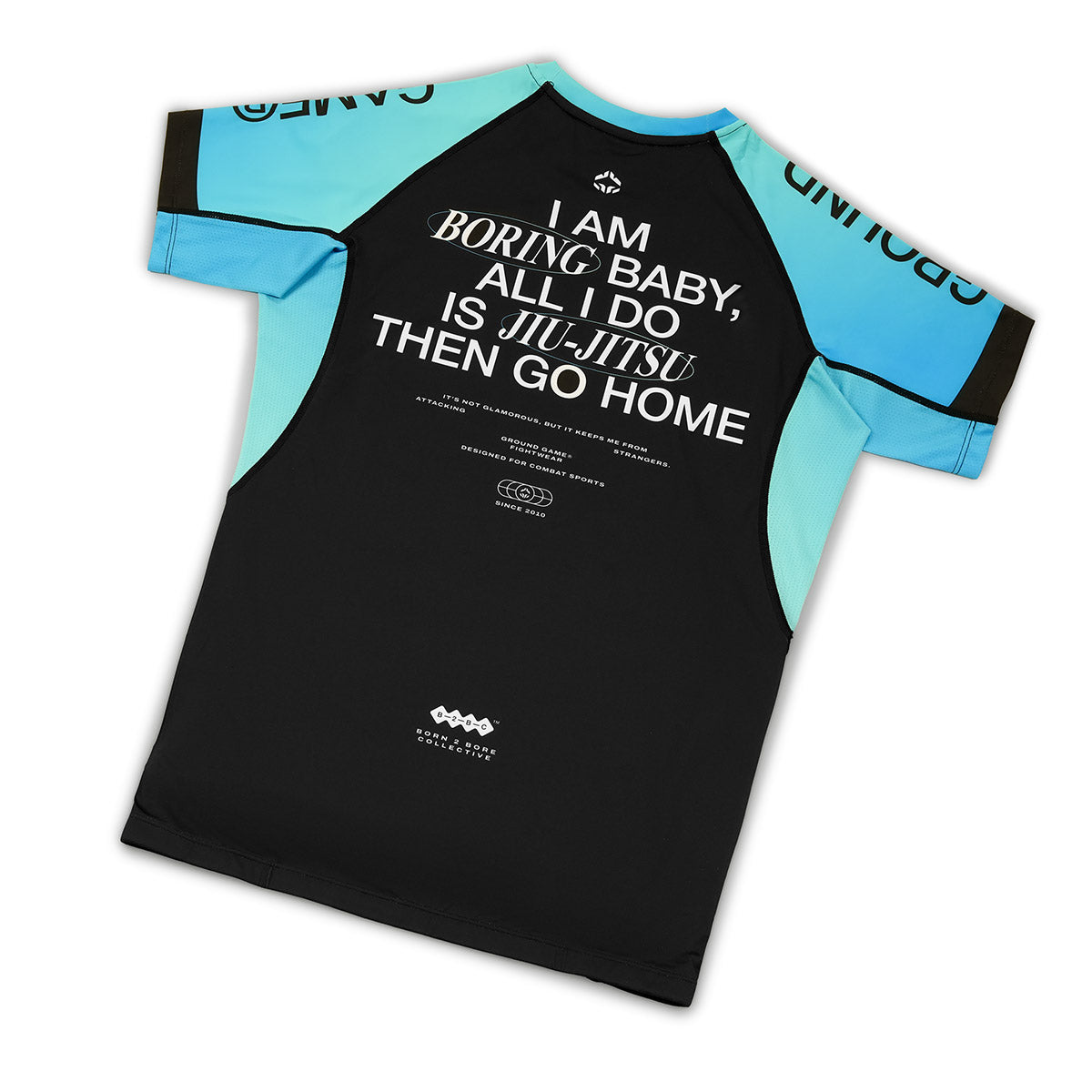 Rashguard Born 2 Bore cu mânecă scurtă