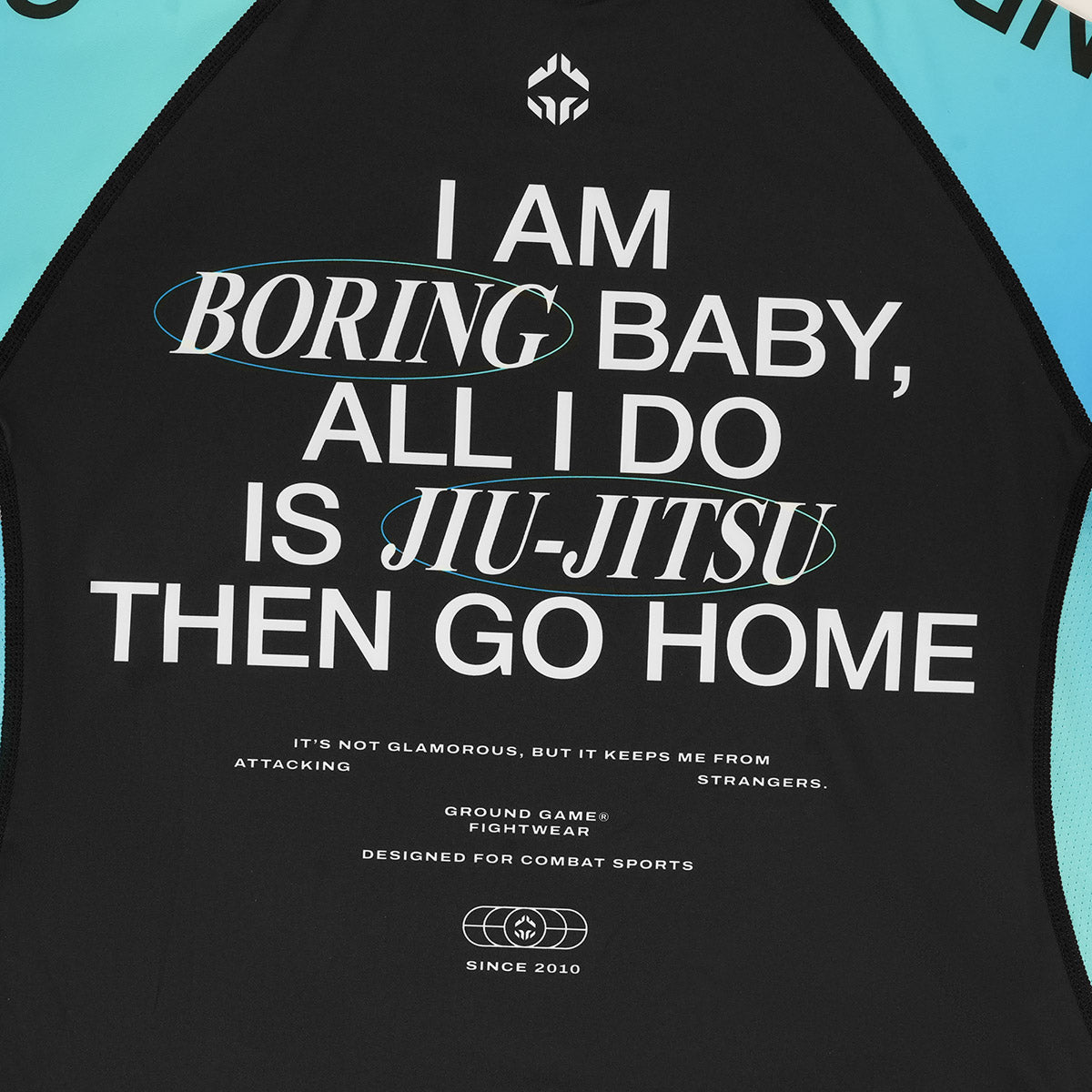 Rashguard Born 2 Bore cu mânecă scurtă