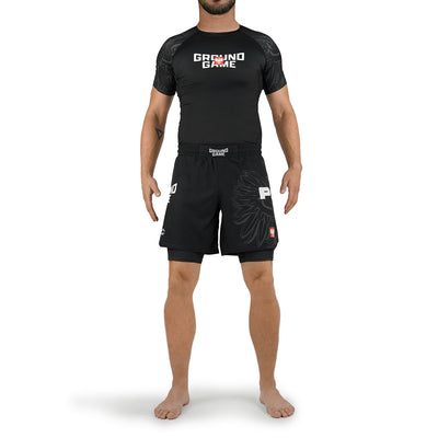 Pantaloni de antrenament 2-în-1 Polonia 3.0 (Negru)
