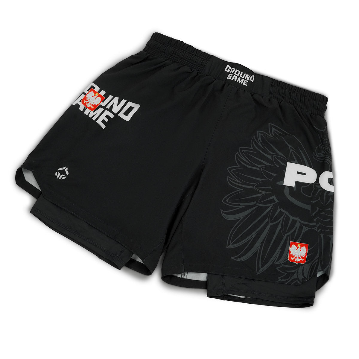 Pantaloni de antrenament 2-în-1 Polonia 3.0 (Negru)