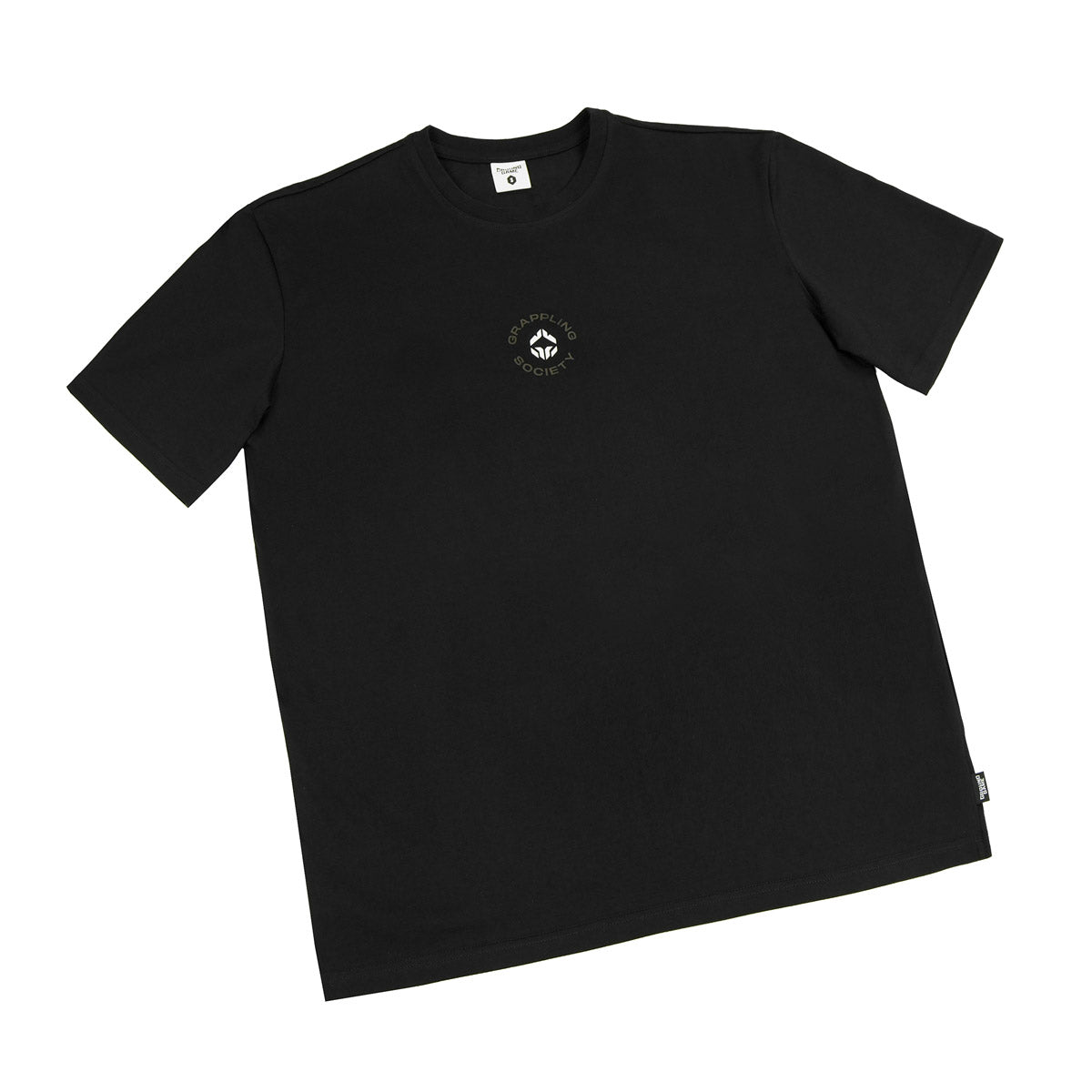 Tricou Grappling Society Oversize (Negru)