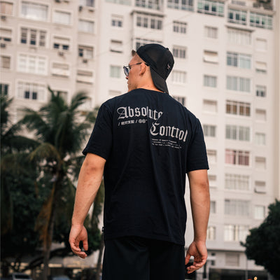 Tricou Absolute Control Oversize (negru)
