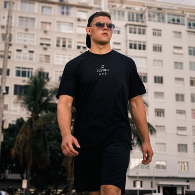 Tricou Absolute Control Oversize (negru)