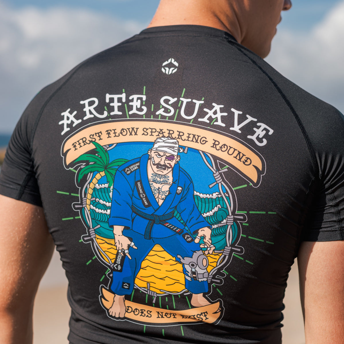 Rashguard Injury Collector cu mânecă scurtă