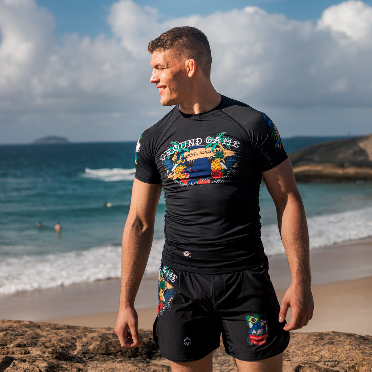 Rashguard Injury Collector cu mânecă scurtă