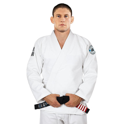 Jachetă Breaker 2.0 pentru kimono BJJ (Albă)