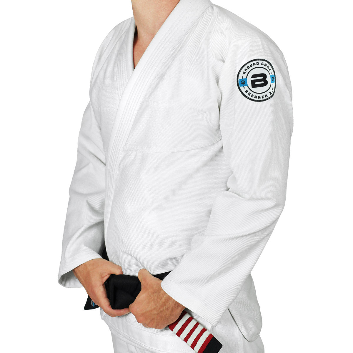Jachetă Breaker 2.0 pentru kimono BJJ (Albă)
