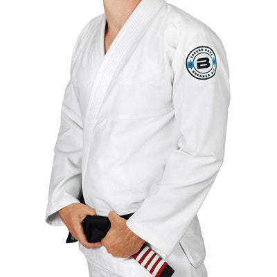 Jachetă Breaker 2.0 pentru kimono BJJ (Albă)