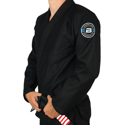 Jachetă Breaker 2.0 pentru kimono BJJ (neagră)
