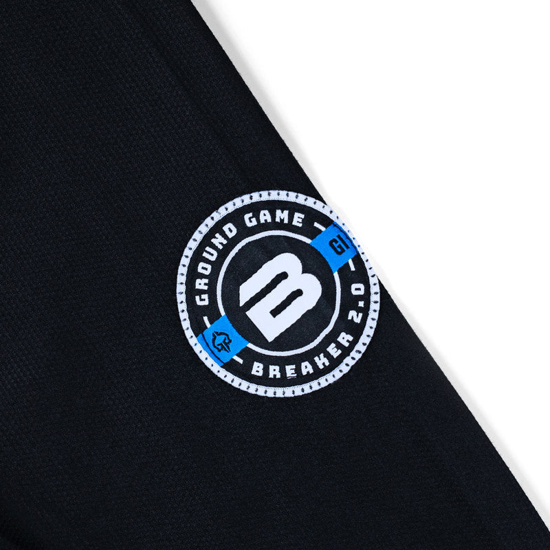 Jachetă Breaker 2.0 pentru kimono BJJ (neagră)